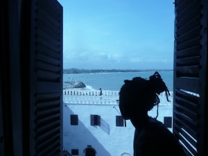 Elmina: View from the Governor's bedroom