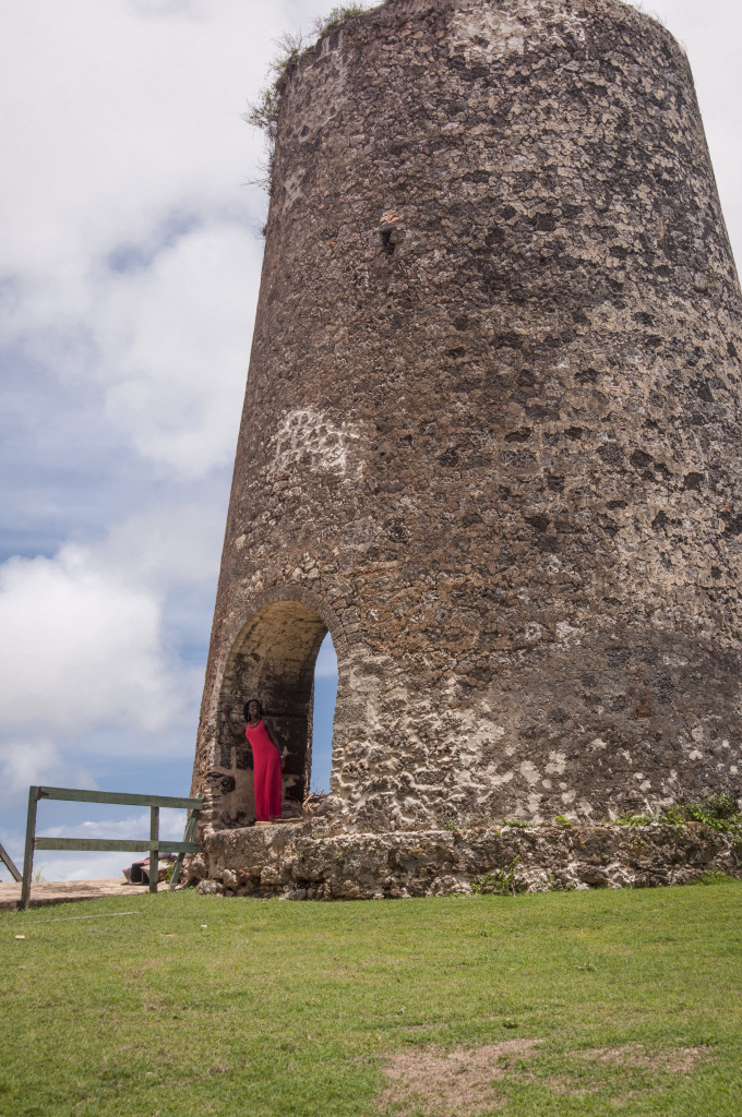 There's an amazing view of the Sky inside the windmill.